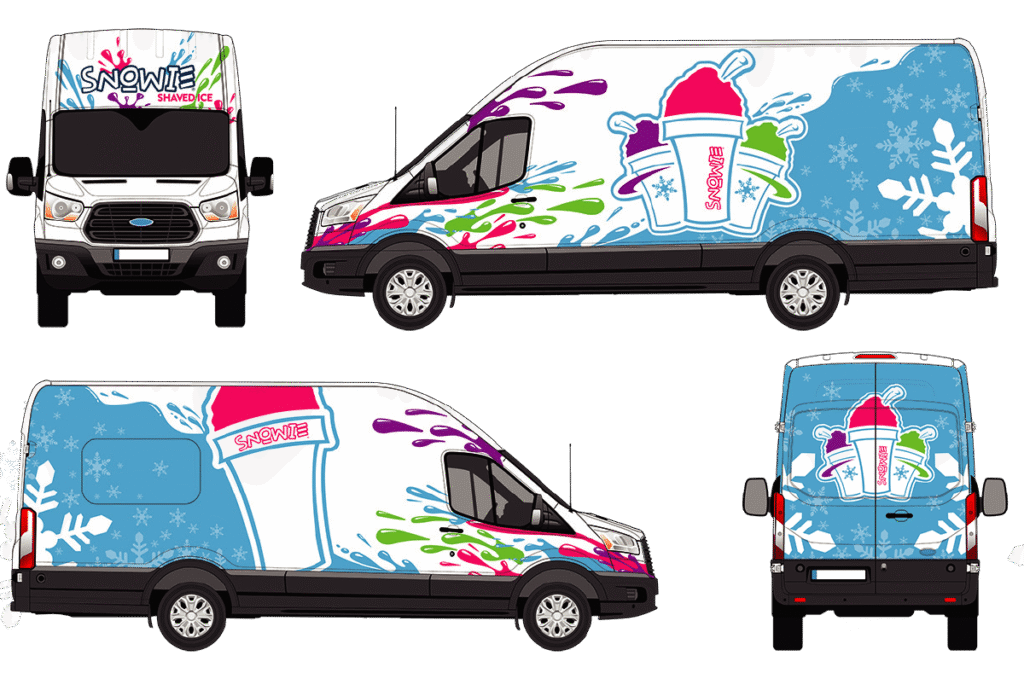 product snowie van option1 flavor splatters map